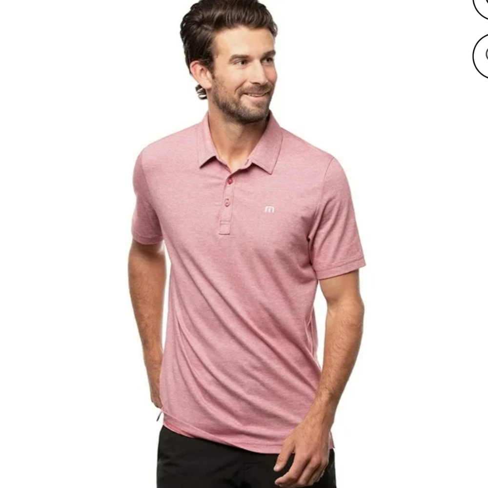 Travis Mathew The Zinna Golf Polo Shirt Large